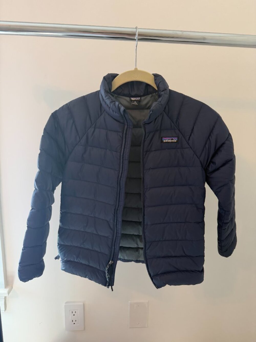 Patagonia Puffer Jacket- Kids Size S (7-8) - Navy